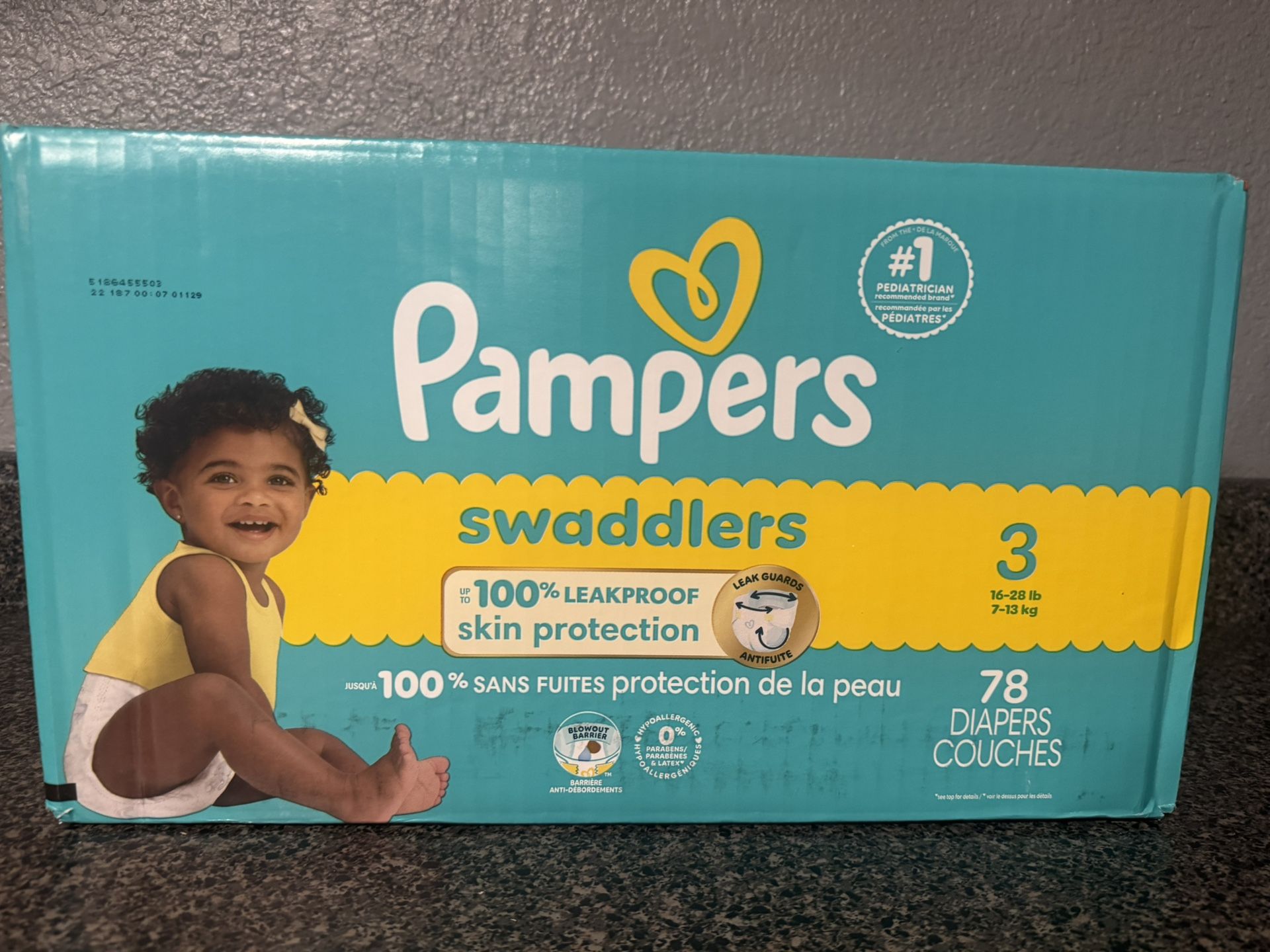 Pampers swaddlers