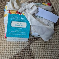 Pioneer Woman Sham Set,  Standard Size