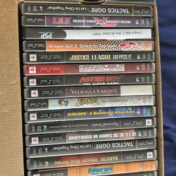 Psp Games In Nike Box.  Send Your Best Offer