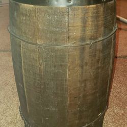 Vintage Nail Keg - 17 In Tall