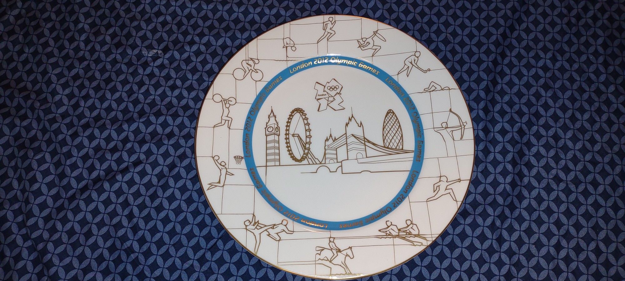 2012 London Olympic Games Commemorative Plate