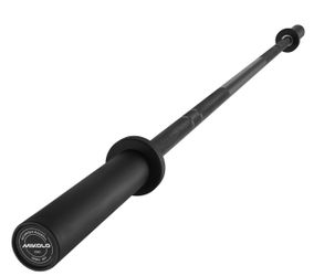 Mikolo 7ft Olympic Barbell, Barbell for Weightlifting and Powerlifting 45lb, Olympic Bar for 1500lbs Capacity, Weight Bar Fit 2” Standard Weights