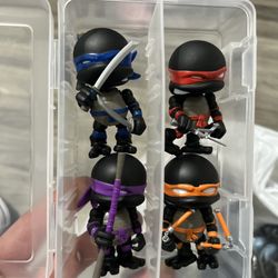 Tmnt Comic Con Exclusives Stealth  4 Pack 