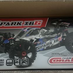 Spark XB6 1/8 6S Basher Buggy, RTR, Green