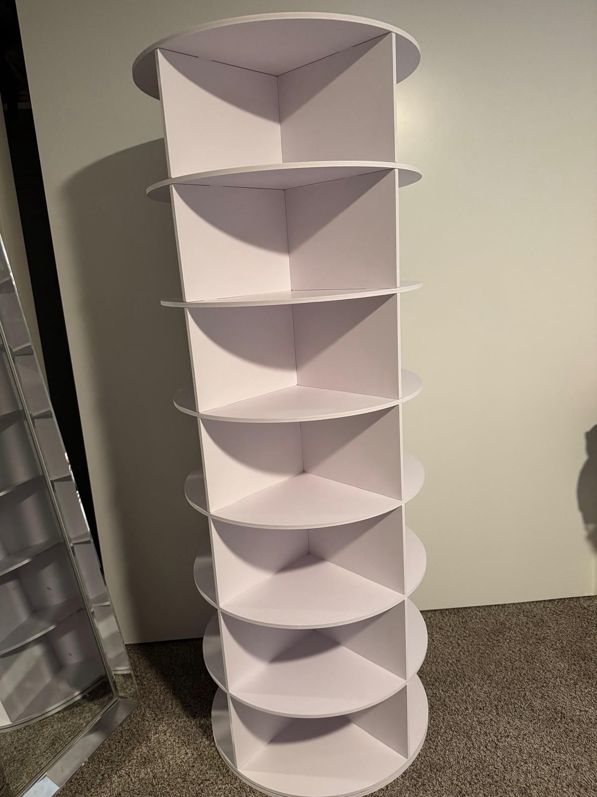 Organizador de zapatos giratorio
