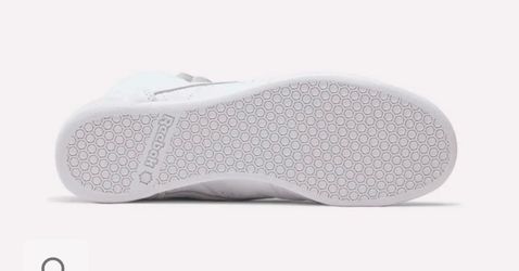 Reebok Freestyle Hi Women's Size 12 White - Like New (Worn Onc