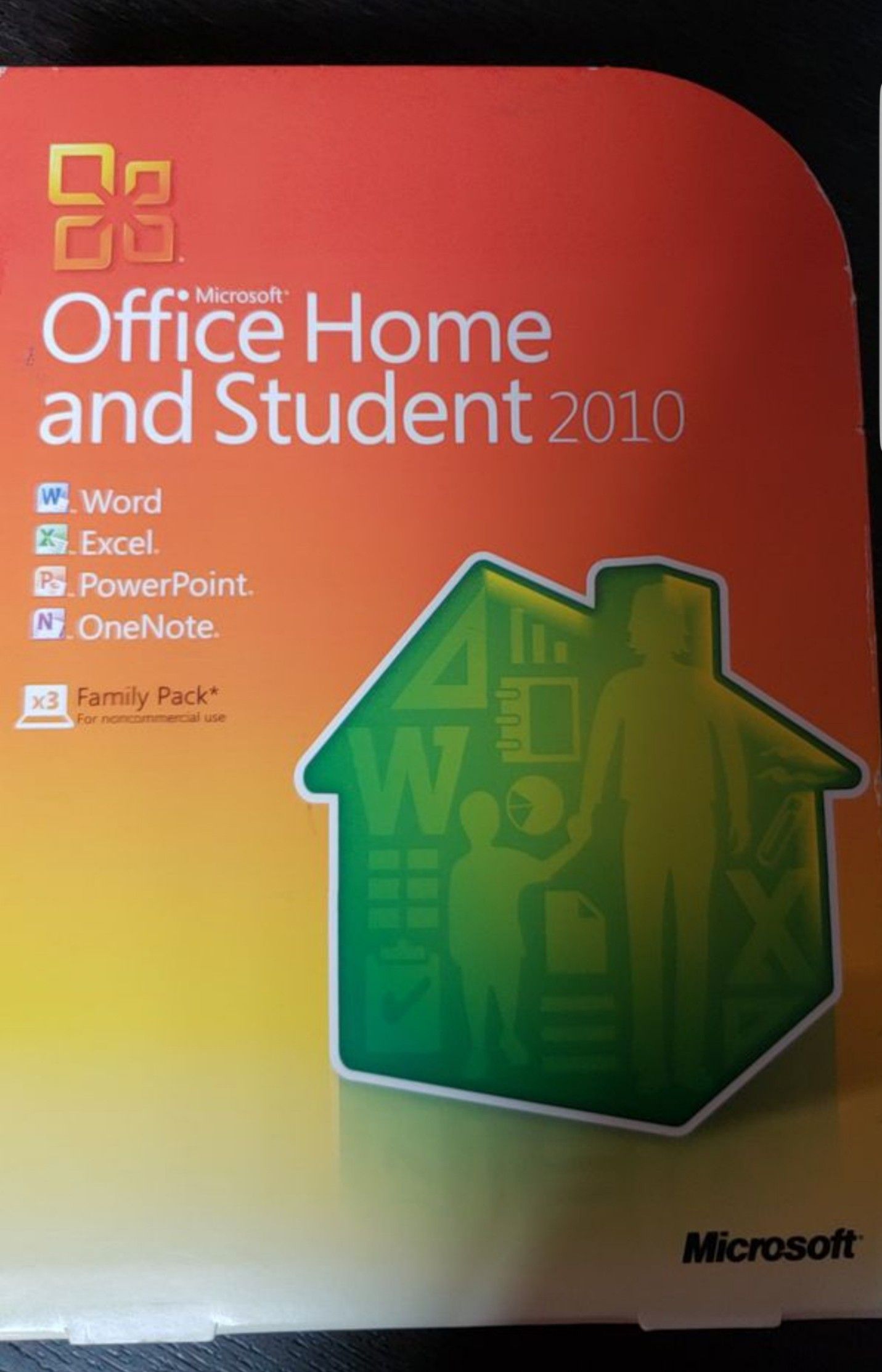 Microsoft home and student 2010 word excel powerpoint