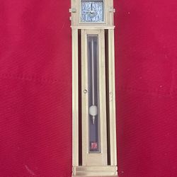 Bulova Frank Lloyd Write Brass Mini Grandfather