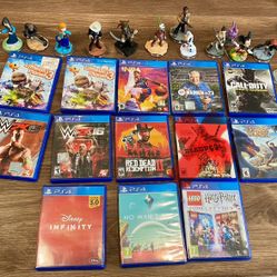 PS4 Video Games Lot