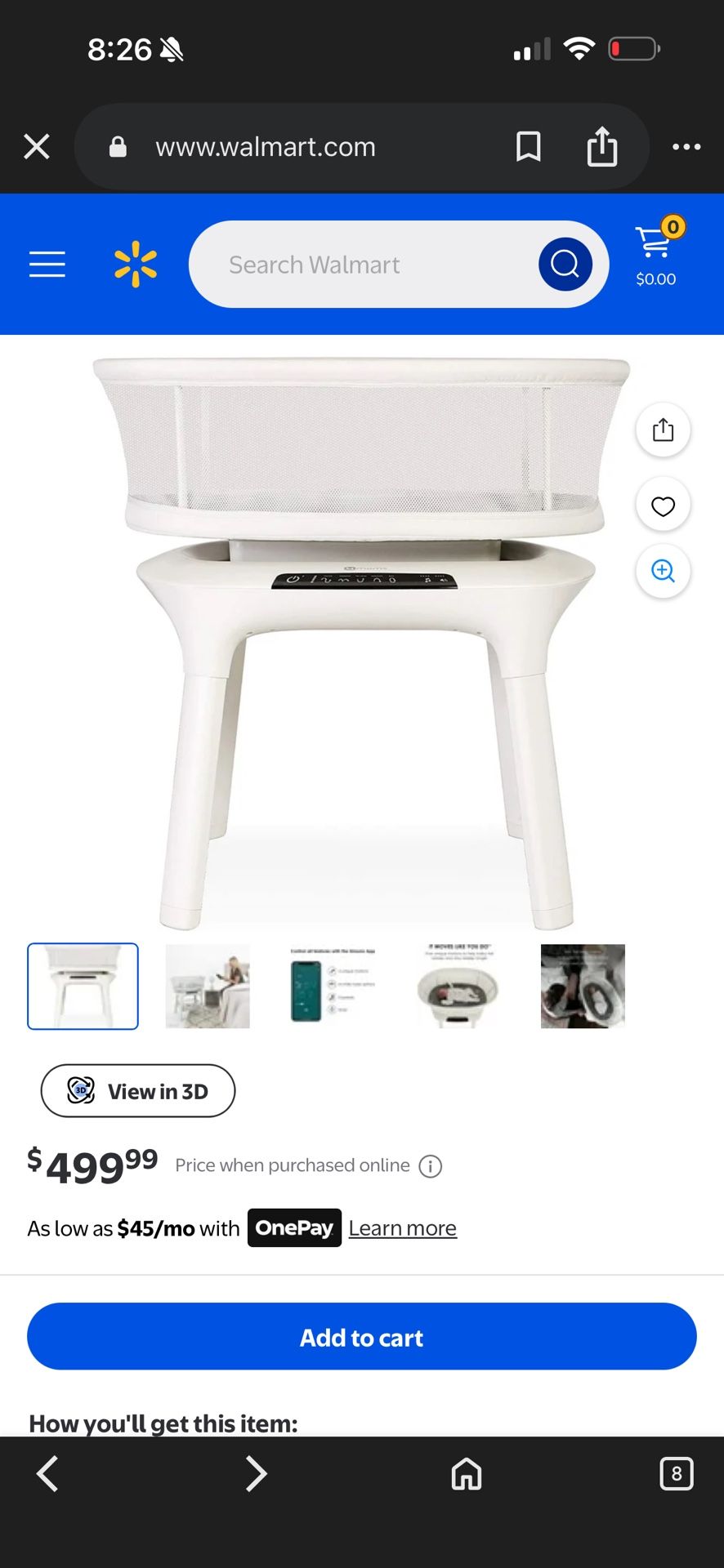 MaMaRoo Sleep Bassinet 