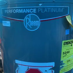 Got Two Rheem 50g And 30g Used $50 Each