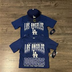 L.A. Dodgers Youth Baseball Hat & Shirts 