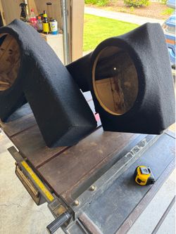 2 4Runner fiberglass boxes for 12 in subwoofers
