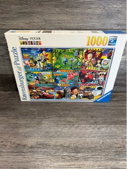 Ravensburger Jigsaw Puzzle Disney Pixar Movies 1000 Pieces - 2010