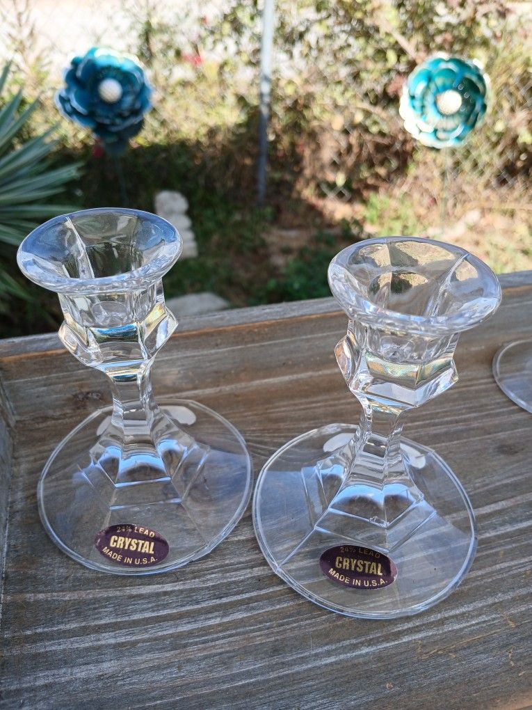 Pair Of Candle Holders