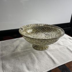 Mosiac Glass Bowl