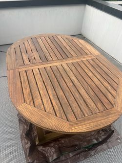 Restored Teak Table *No Middle Leaf*