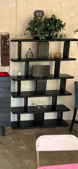 Wooden shelf