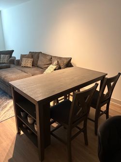 Gray Dining Set