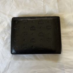 MCM Monogram Leather Wallet