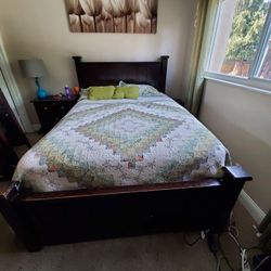 Bed Frame Only No Mattress Size Queen 