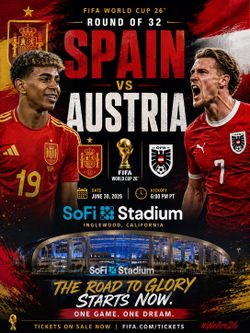 World Cup M84 Spain  vs Austria