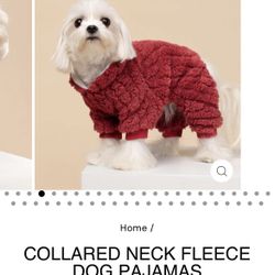 New Dog Pajamas  (Fitwarm)  See Last Picture For Size 