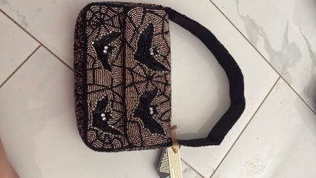 BNWT Beaded Bat 🦇 Clutch Bag