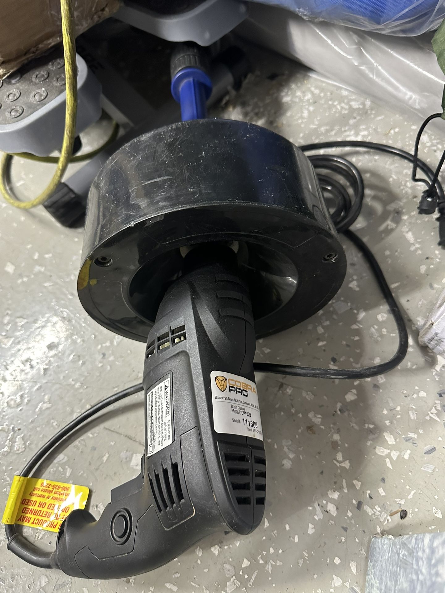 Cobra Pro 5/16 Inch - día Wired Machine Auger
