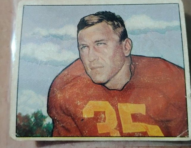 2- 1950 Bowman Football Cards