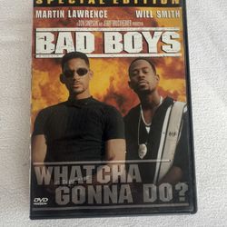 Dvd Bad Boys Whatcha Gonna Do? Special Edition.