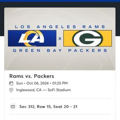 Rams vs Packers 