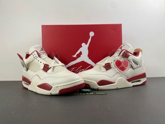 Air Jordan 4 Retro Valentine's Day Sierra Red