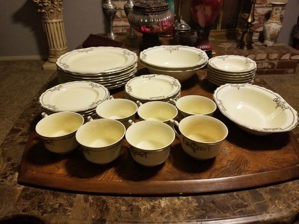Lido W.S. George canarytone fine China