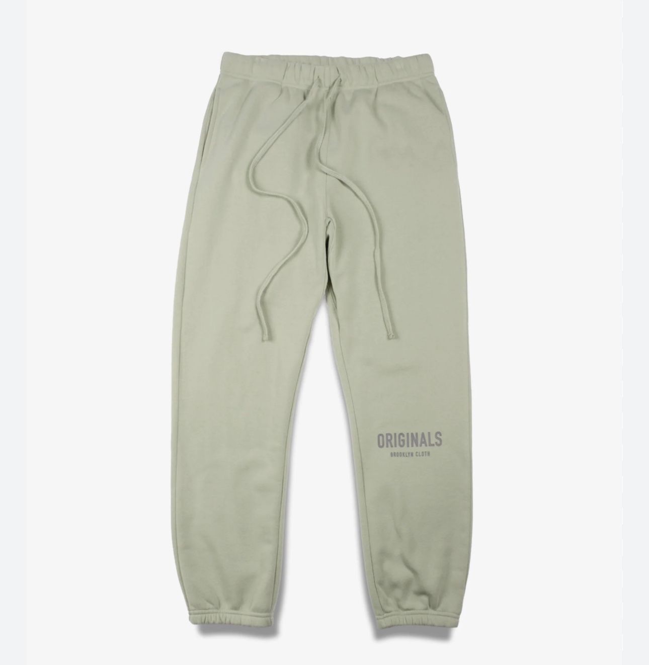 “New”- ORIGINALS BROOKLYN CLOTH Men’s Fleece Sweatpants (Beige) 4XL