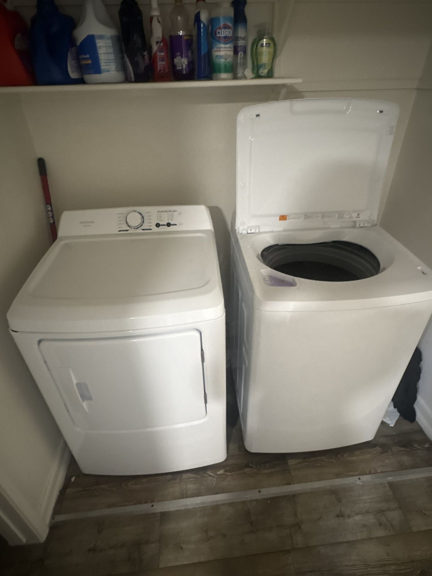 Washer And Electric Dryer