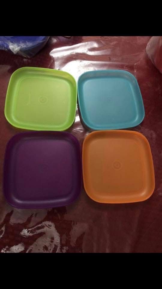 Tengo 5 Set De Estosbplatos En Color Rojo En $10 Cada Set Me Urge Benderlos 🙏