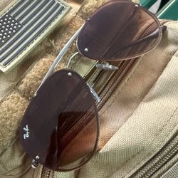 Ray Ban Blaze Aviator Sunglasses