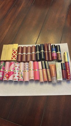 Estee Lauder and Clinique lipstick and lip gloss: $5 each, min $20 purchase