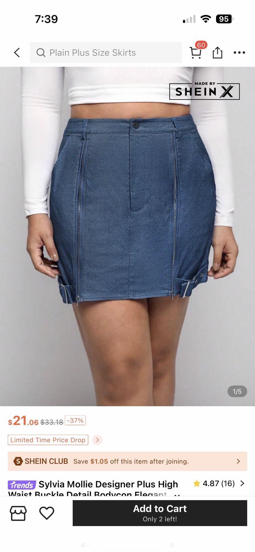 Plus Size Skirt