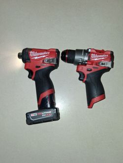 Milwaukee M12 Fuel Impact Driver and Hammer Drill