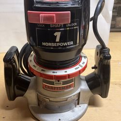 Sears Craftsman Router With Manuals and Several Accessories
