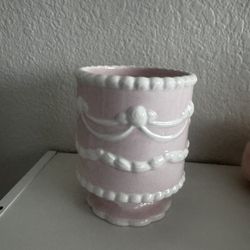 Cute Coquette Makeup Brush Holder