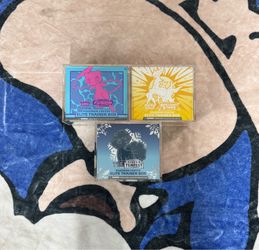 Pokemon Center ETBs (Fusion Strike, Silver Tempest, Brilliant Stars)