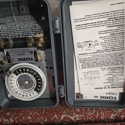 New 120v SPST 24hr timeclock