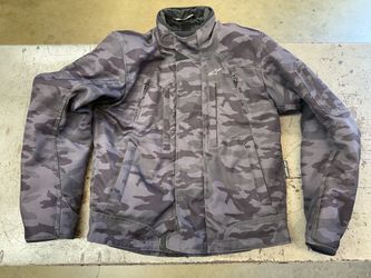 Alpinestars Royal Drystar Urban Camo motorcycle jacket