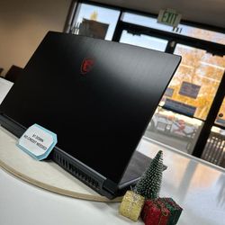 MSI GF63 Thin 15.6 Inch Gaming Laptop New - Pay $1 today and pay the rest later -