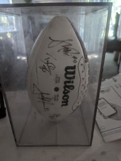 Championship Game 🏈 Ball Signed