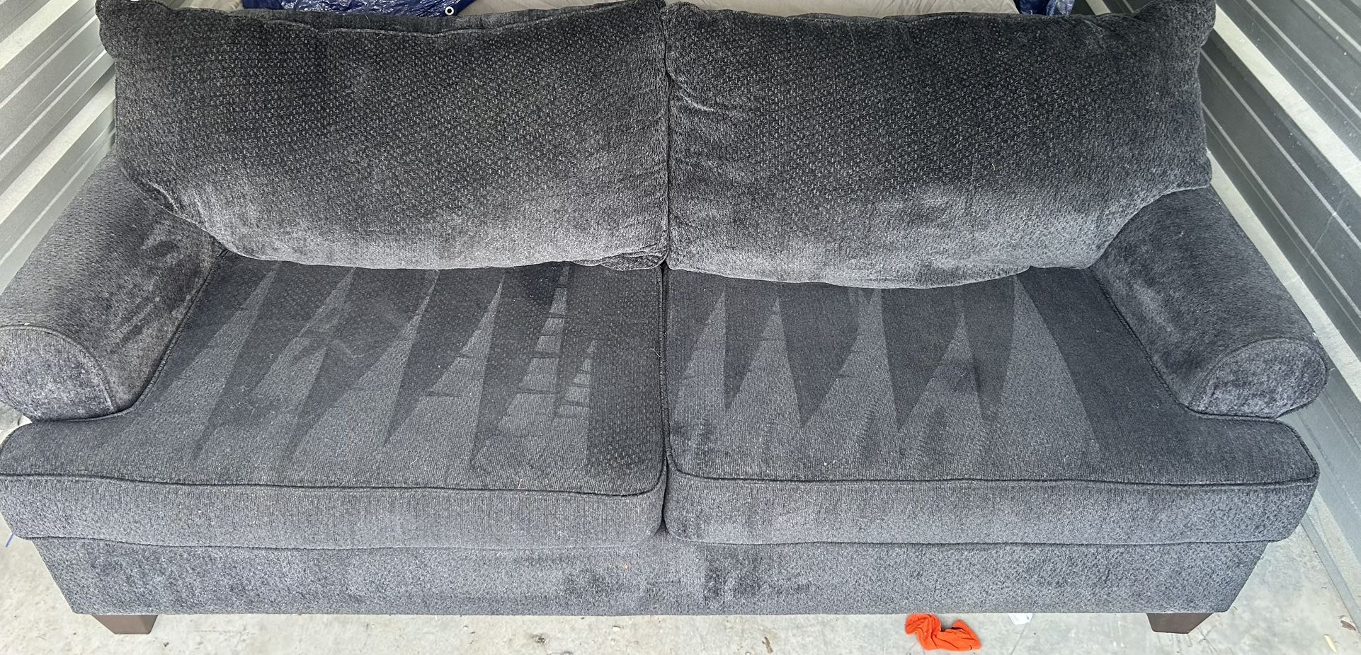 Dark Blue/Gray Couch