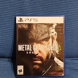 Metal Gear Solid Snake Eater PS5